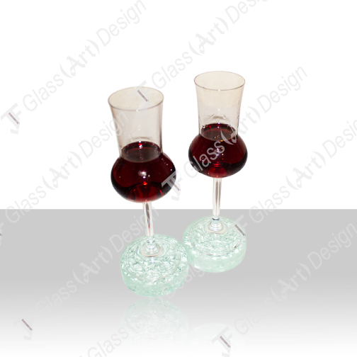 Untersetzer mit Gläser